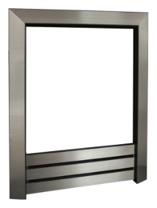 PARRILLA SATIN SILVER TRIM